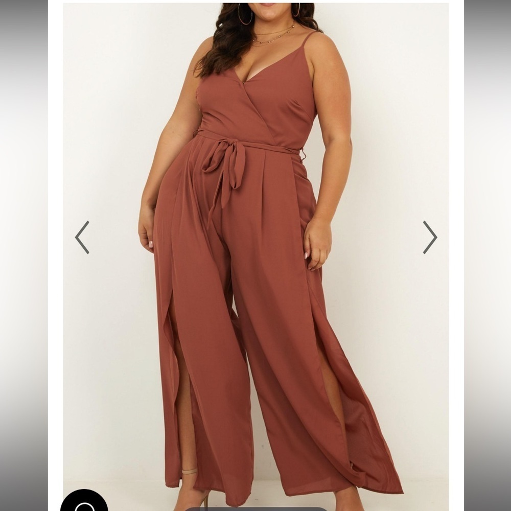 NWT Showpo Never Love Me Jumpsuit NAVY